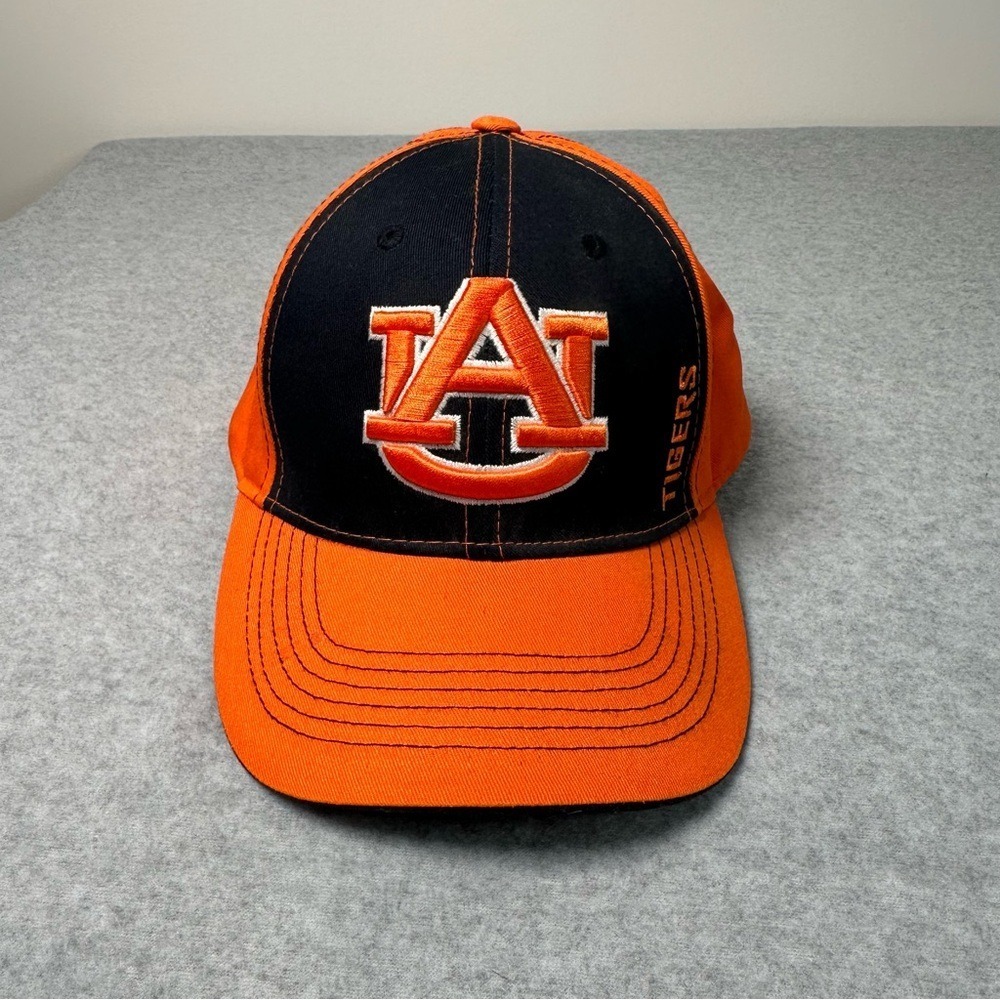 Auburn Tigers Hat Captivating Headgear Orange Navy Blue Adjustable‎ Baseball Cap